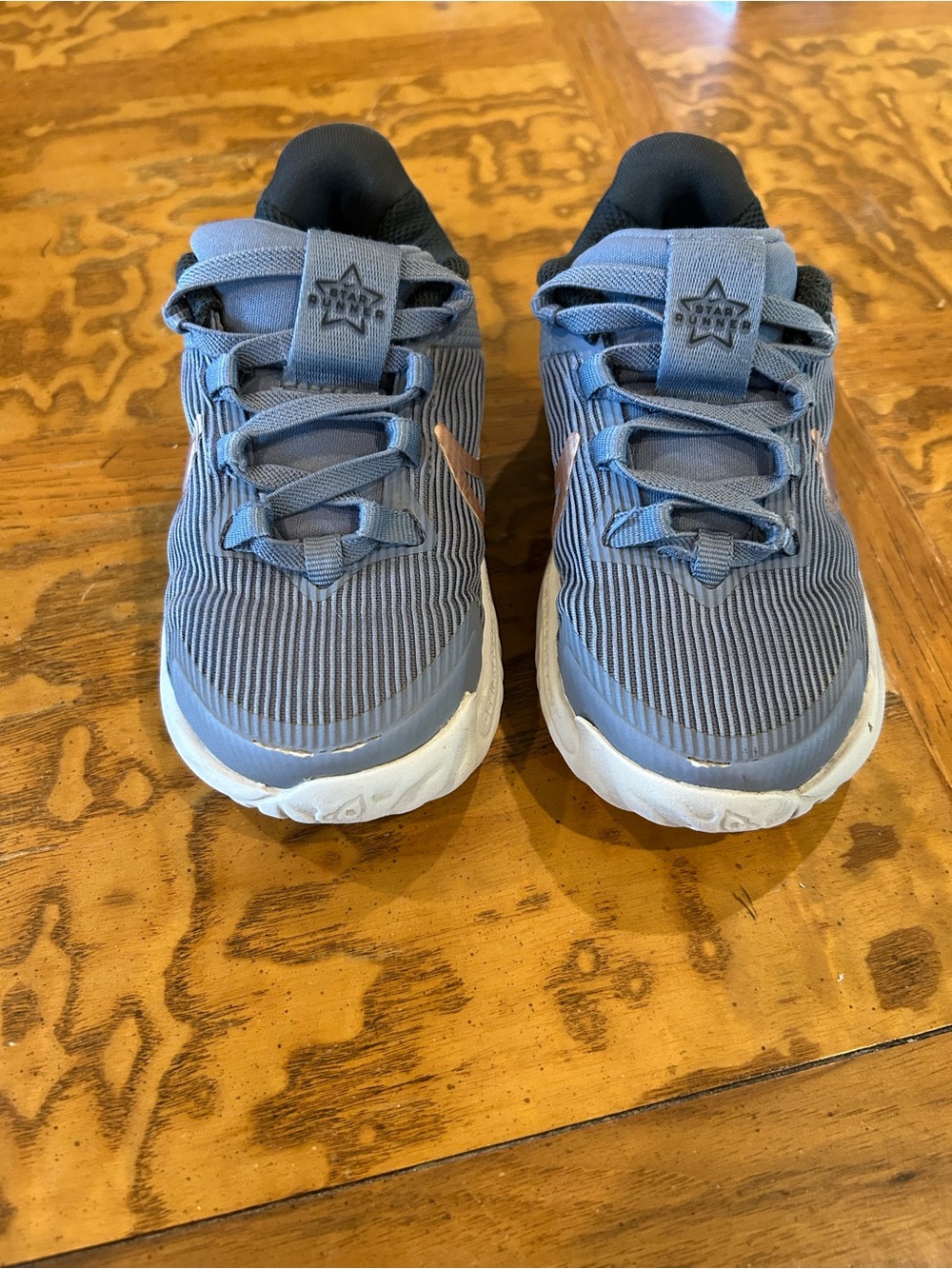 Nike Kids Blue and Black Running Sneakers